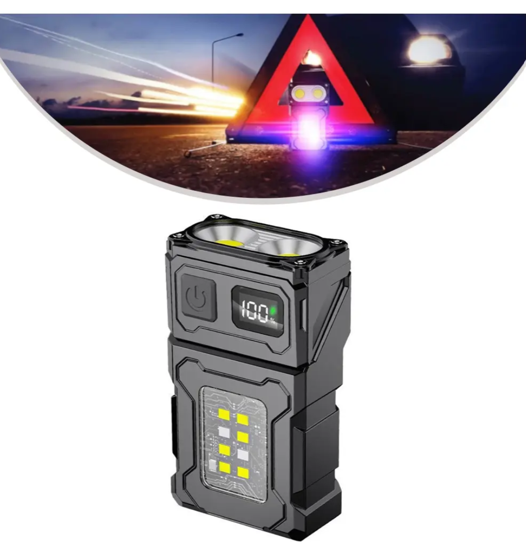 Vista 3 de Linterna LED Recargable Tipo C Viral